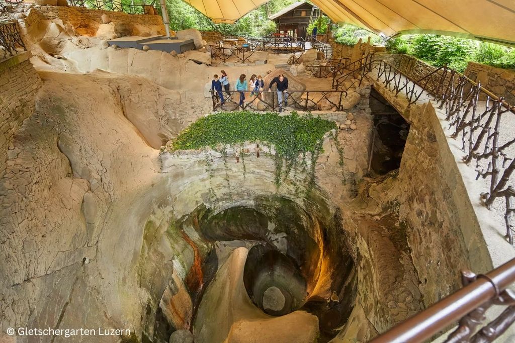 Ausflusgziele mit Mikdern im Sommer Luzern Gletschergarten Luzern EXcursio