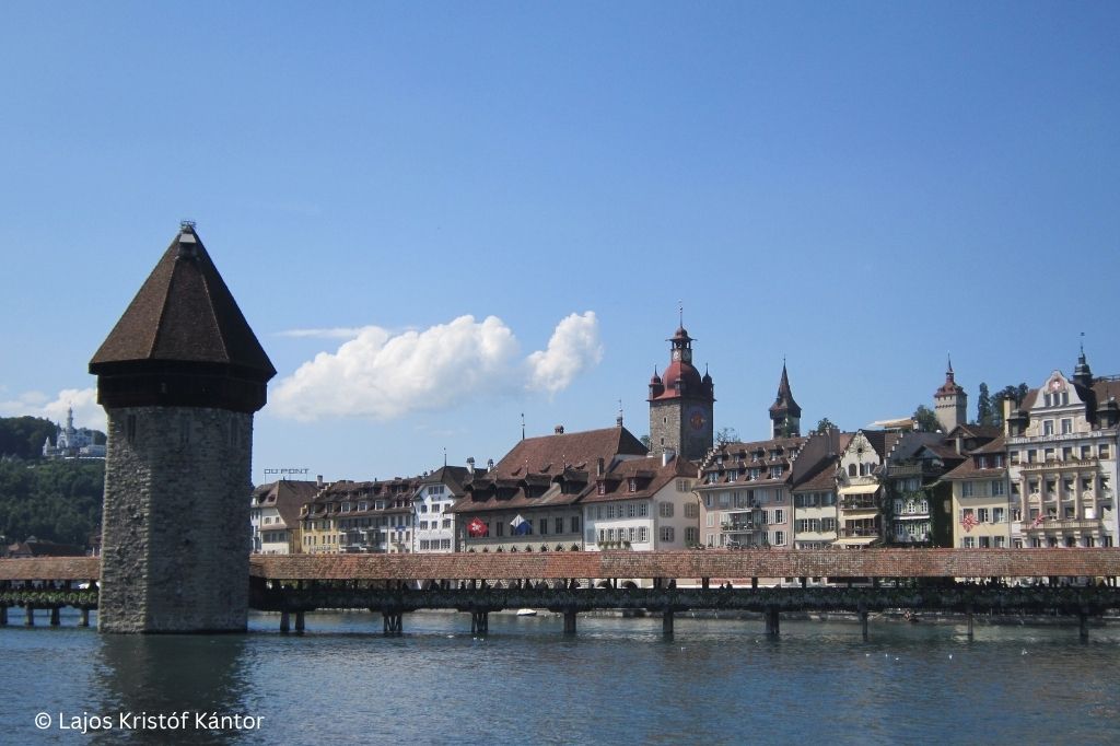 Ausflusgziele mit Mikdern im Sommer Luzern Kapellbrücke Excursio