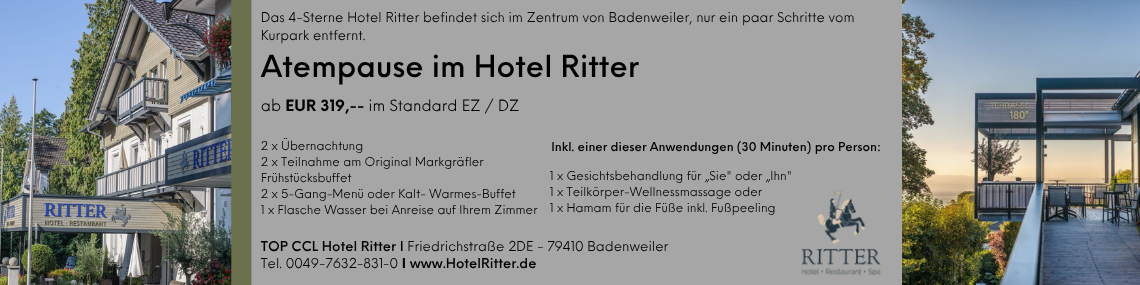 Hotel Ritter Sonderangebot